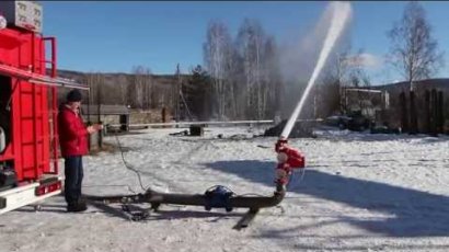 Лафетный пожарный ствол ЛС-С50Узэ